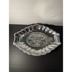 Lenox Butler's Pantry 3 Piece Metal Chip & Dip Set 15" Tray with 2 Bowls NEW